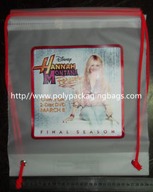 De duidelijke Plastic Zakken van Drawstring voor Hannah Montana voor altijd DVD