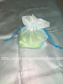 De douane drukte de Vouwbare Plastic Zakken van Drawstring voor Suikergoedgift