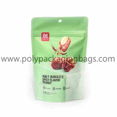 0.12mm Matte Ziplock Bag Printing Plastic het Pakket van de Snackpinda