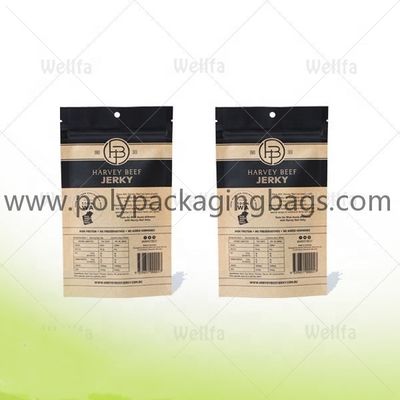 Koffie Bean Packaging de Ritssluitingszak van 240 Micronkraftpapier