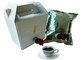 Gouden Zegel die Arabische Hete Koffiezakken in Doos met Spon/Schakelaarautomaatklep drukken