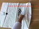 Eenvoudige en elegante witte cpe kabelzak voor algemeen doel verpakking