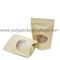 Koffie Bean Packaging de Ritssluitingszak van 240 Micronkraftpapier