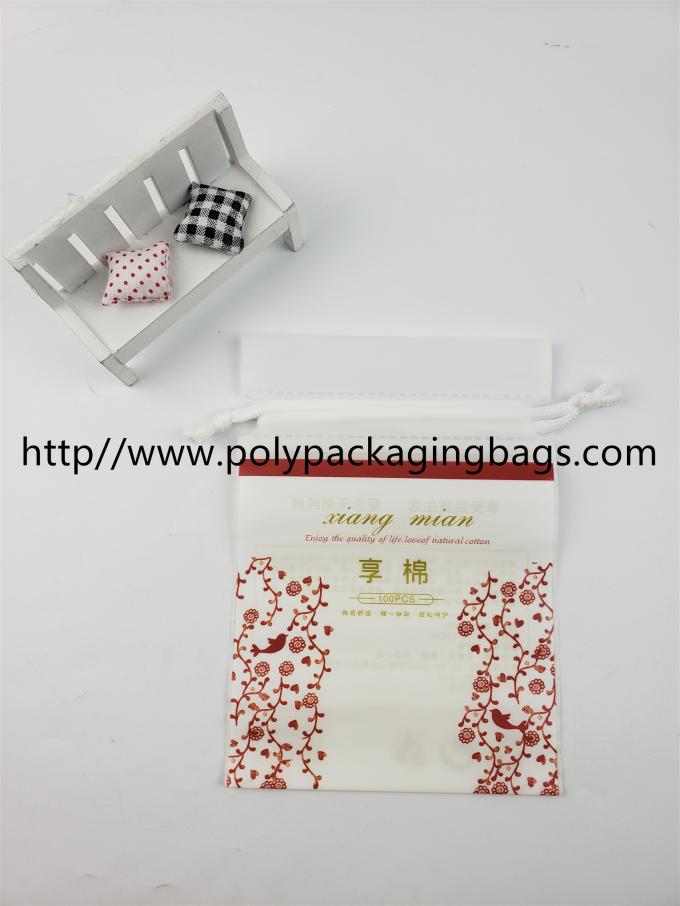 Fashional Plastic Zakken met Drawstring-Sluiting, Aangepast Gedrukt Embleem