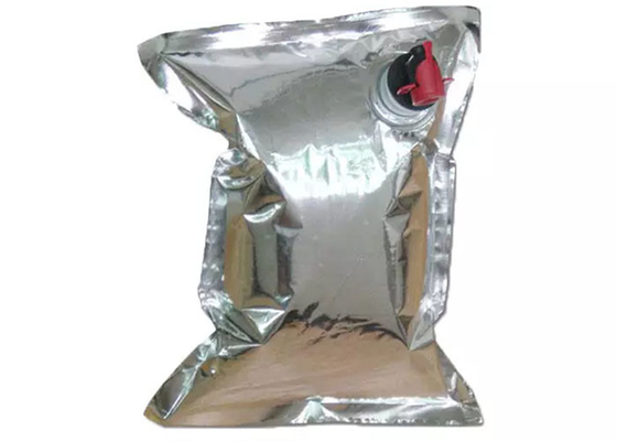 De opnieuw te gebruiken Zilveren van de de Verbindingszak van de Rode Wijnvierling van de het Aluminiumfolie Zak van de de Dranken Vloeibare SLAB Plastic met Spon