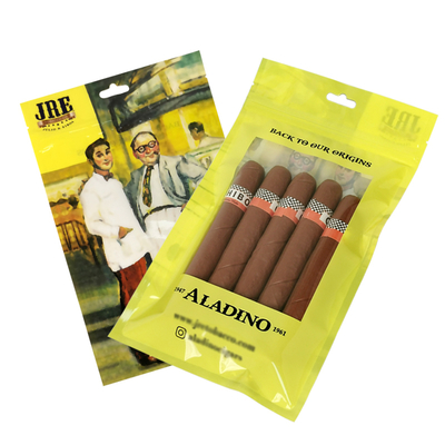 Ritsverpakking Zakje Sigaren Ziplock Zakken in Doos Sigaren plastic zak Professionele Tabaksverpakkingsfabrikant
