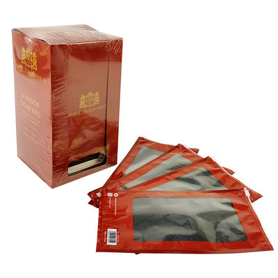 Sigarenbevochtigende plastic ritszakken met bevochtigingssysteem en spons