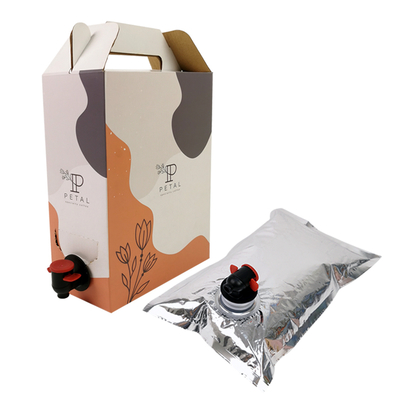 1L/2L/3L Koffie op Maat Doos Wegwerp Koffie in Doos met Ventiel Dispenser