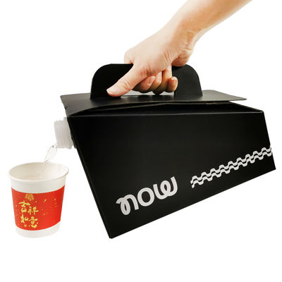 Aangepaste logo print 1L 2L 3L 5L 10L wegwerp koffie drank wijn BIB Bag in Box dispenser Koffie To Go Afhaal Aseptische Bag in Box