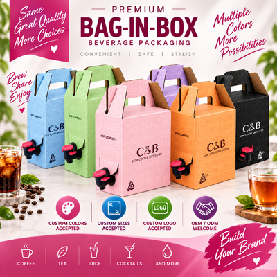 ISO gecertificeerde Bag In Box plastic rechthoekig ontwerp geschikt voor het verpakken van vloeistoffen in de voedingsmiddelen-, dranken- en chemische sector