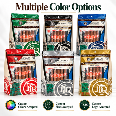 Small Size Cigar Humidor Bags Lightweight And Compact 0.09mm Thickness Offering Convenient Portability And Protection