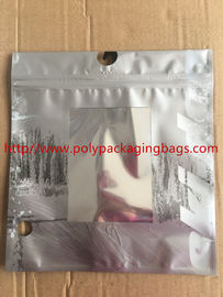 Aangepast Gemaakt Ondergoed Plastic Polyzakken met Hangershaak 3 de Druk van de Kleurengravure