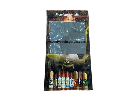 De douane drukte vochtigheid-Bestand Resealable Sigaret en Sigaren Verpakkende Zakken