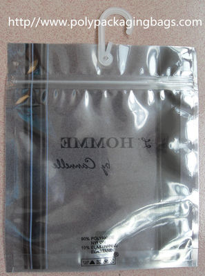 De Zakken Antistatische Plastic Zak van de douane Plastic Haak met hanger voor ondergoed, kleren