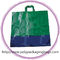 Milieuvriendelijke Groene Gerecycleerde Plastic Handvatzak voor het Winkelen