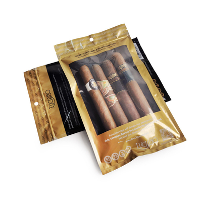 Hervergrendelbare sigarenhumidorzakjes met gehydrateerd systeem en displaybox voor 90 dagen versheid
