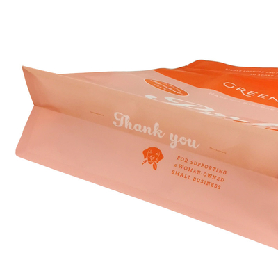 Custom Pet Food Bag Stand Up Zipper Bag Hervergrendelbare Barrier Bag Flat Bottom Pet Food Bag