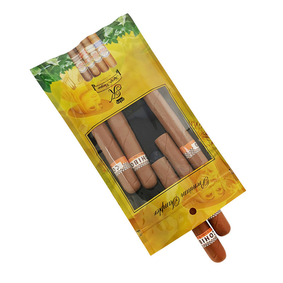 Fabriek Custom Printed Zip Lock Sigaren Humidor zakken 69%~75% RH