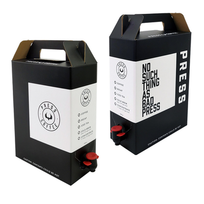 1L, 2L, 3-liter wegwerppapierdoos dispenser, zakjes sap, warme koffie drank, vloeibare verpakking