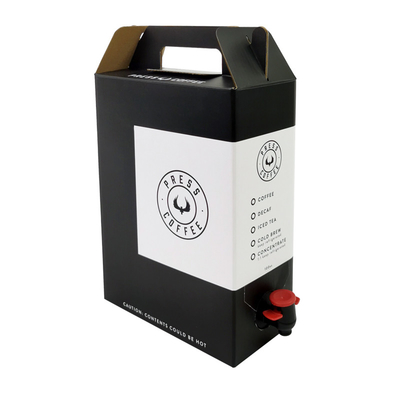 1L, 2L, 3-liter wegwerppapierdoos dispenser, zakjes sap, warme koffie drank, vloeibare verpakking
