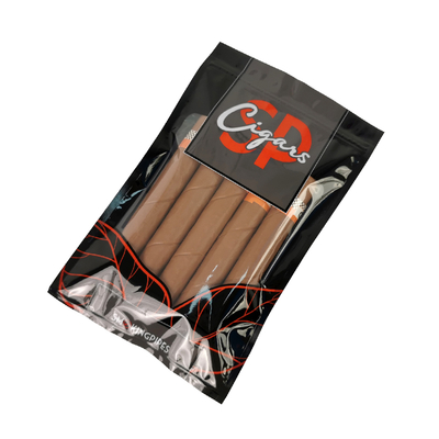 Gepersonaliseerde sigaren humidorzakken met hydratatiesysteem en ziplock sluiting