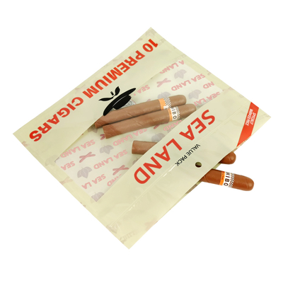 Moisture proof cigar bag tobacco natural leaf packaging bag polyester film cigar packaging bag