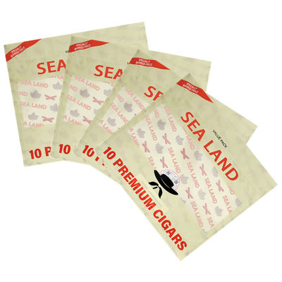 Moisture proof cigar bag tobacco natural leaf packaging bag polyester film cigar packaging bag