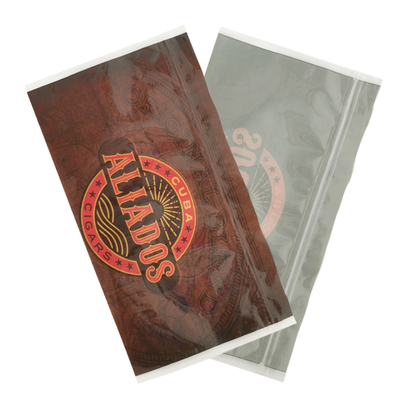 Deodorizer voedselveilige verpakking polyester film zak rits aluminiumfolie tabak sigaar plastic verpakking zak