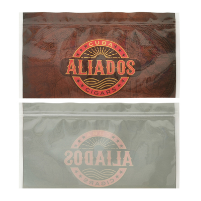 Deodorizer voedselveilige verpakking polyester film zak rits aluminiumfolie tabak sigaar plastic verpakking zak