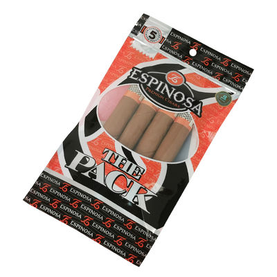 Transparante op maat gemaakte plastic sigarenverpakkingszak sigaren tabak ritszak sigaren plastic verpakking opbergzak