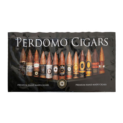 Op maat gedrukt Individuele Ziplock Heropensluitbare Sigaren Cellophane Retail Bags Sigarentas