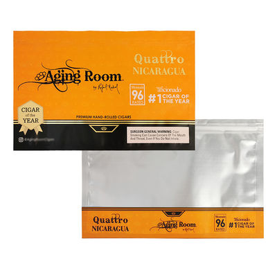 Diepdruk Zijkant-seal Zak PET/PE Plastic Zakken Tabakszakje Sigarenzak met Ritssluiting