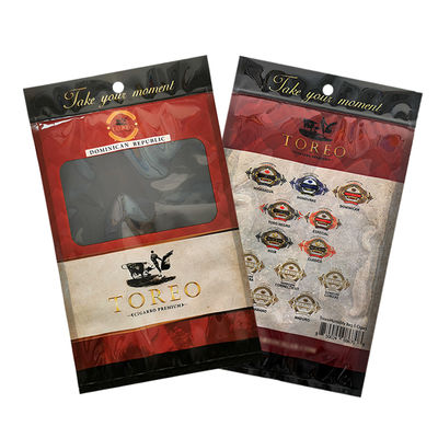 Aangepaste sigarenwikkels verpakkingszak Rookblad zak Rolling tabak verpakking zakje Tabak sigaar Mylar zak