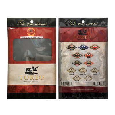 Aangepaste sigarenwikkels verpakkingszak Rookblad zak Rolling tabak verpakking zakje Tabak sigaar Mylar zak