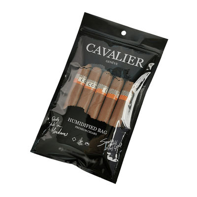 Draagbare sigarenvochtverzorgende zak in de groothandel Sigaren plastic zak Nieuwe aankomst Sigarenvochtverzorgende zak