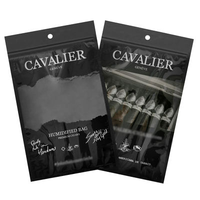 Draagbare sigarenvochtverzorgende zak in de groothandel Sigaren plastic zak Nieuwe aankomst Sigarenvochtverzorgende zak