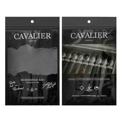 Draagbare sigarenvochtverzorgende zak in de groothandel Sigaren plastic zak Nieuwe aankomst Sigarenvochtverzorgende zak