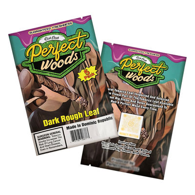 Folie Mylar Plastic Geurvrije Tabak Vochtbestendige 30g 50g Sigarenverpakkingszakken Met Scheurinkeping