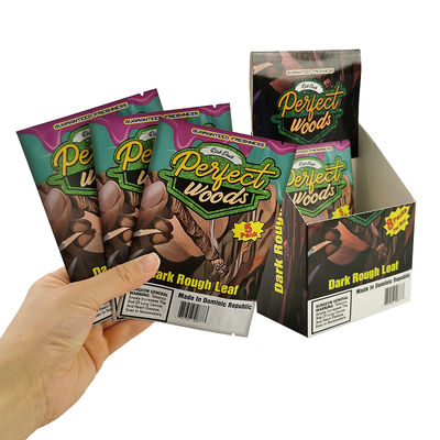 Folie Mylar Plastic Geurvrije Tabak Vochtbestendige 30g 50g Sigarenverpakkingszakken Met Scheurinkeping