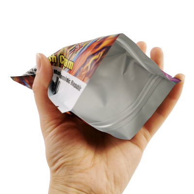Custom Logo Warmte afdichting folie Mylar zak Vochtigheid Tabakverpakking Zip Plastic Humidor Sigaren Ziplock zakken