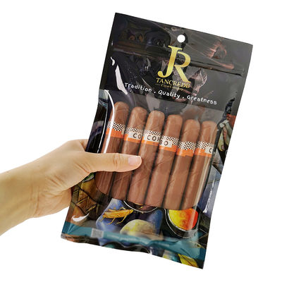 Op maat gedrukt Plastic Hand Rolling Roken Accessoires Op maat Tabak Sigaren Reiszak voor Verpakkingszakken