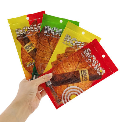 Professionele Aangepaste Sigarenbevochtiger Bevochtigingszak Gepersonaliseerde Bevochtiging Plastic Sigarenverpakkingszakken