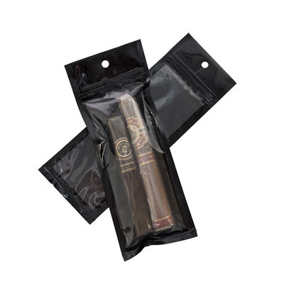 Custom Mylar Ziplock hervergrendelbare sigarenzak Plastic hand rollende rokers accessoires Verpakkingszakken voor vochtinbrengende voeding