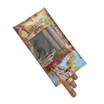 Logo Custom Cigar Humidifier Pouch met Duidelijk Venster/Ritssluiting/Hang Hole