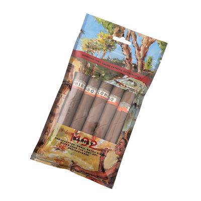 Logo Custom Cigar Humidifier Pouch met Duidelijk Venster/Ritssluiting/Hang Hole