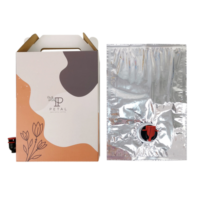 1L/2L/3L Koffie op Maat Doos Wegwerp Koffie in Doos met Ventiel Dispenser