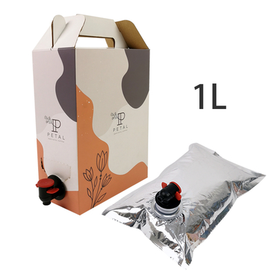 1L/2L/3L Koffie op Maat Doos Wegwerp Koffie in Doos met Ventiel Dispenser