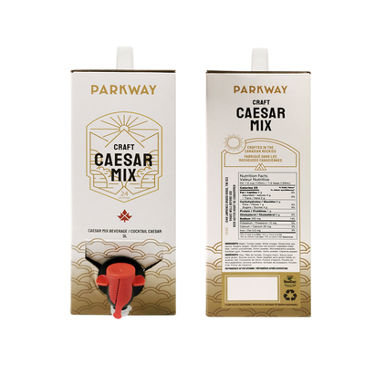 Aangepaste 1L 1,5L 2 liter 3L 5L 96OZ BIB ZAK Wegwerpzak in Doos TheeSap Koffie To Go Papieren Doos Verpakking met Dispenser