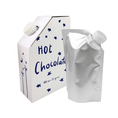 1L 3L 5L Kraft Paper Koffiebok BIB Tas in Koffiebok Wegwerpkoffiebok in Doos Met Valve Vloeistof Dispenser