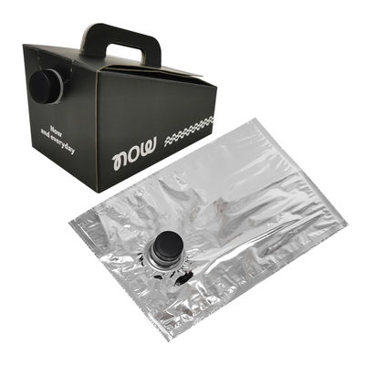 Aangepaste logo print 1L 2L 3L 5L 10L wegwerp koffie drank wijn BIB Bag in Box dispenser Koffie To Go Afhaal Aseptische Bag in Box